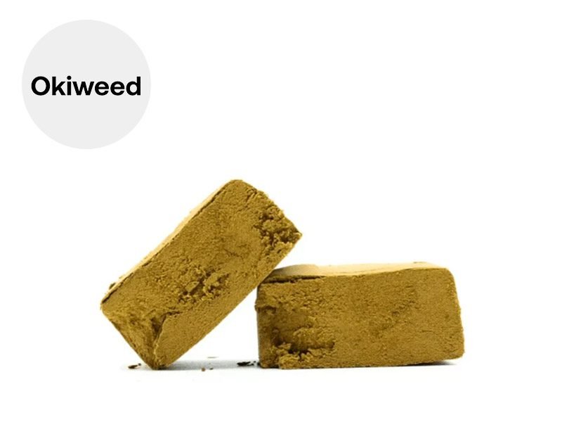 Haschich CBD Hash Critical Haze THV+ Okiweed