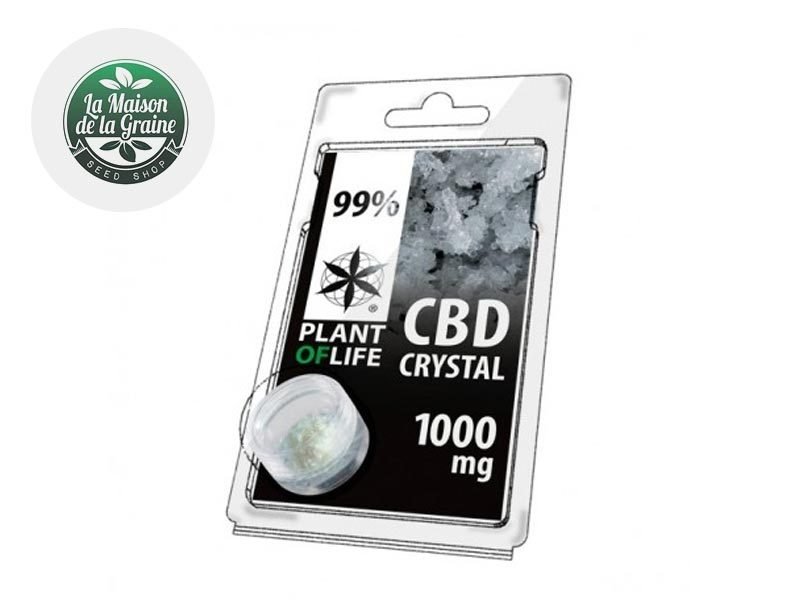 Cristaux CBD Cristaux CBD 99% Plant of life