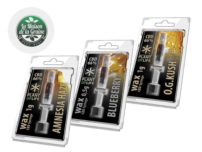 Wax CBD Pack Wax CBD 66% Plant of Life