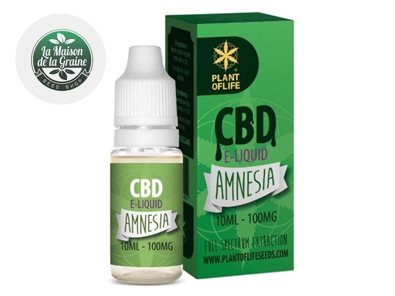 E-liquide CBD E-liquide Amnesia CBD (100mg) Plantoflife