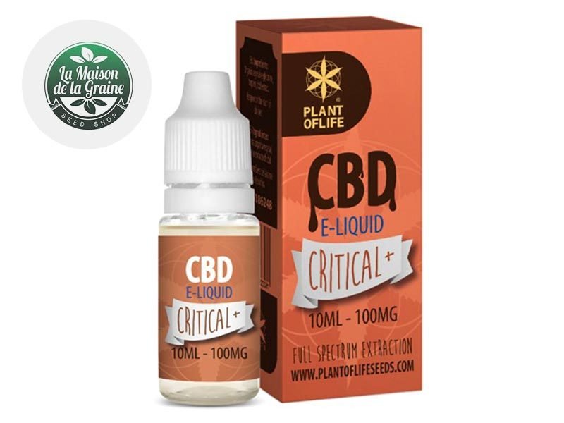 E-liquide CBD E-liquide Critical CBD (100mg) Plantoflife