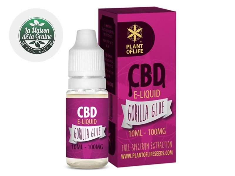 E-liquide CBD E-liquide Gorilla Glue CBD (100mg) Plantoflife