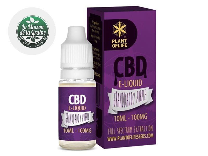 E-liquide CBD E-liquide Granddaddy Purple CBD (100mg) Plantoflife