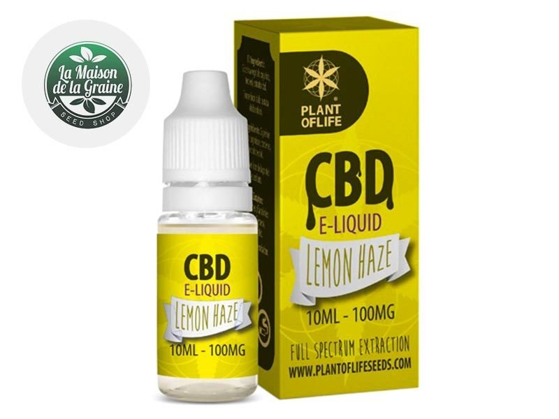 E-liquide CBD E-liquide Lemon Haze CBD (100mg) Plantoflife