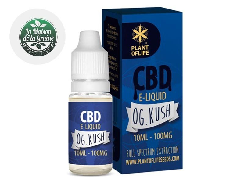 E-liquide CBD E-liquide OG Kush CBD (100mg) Plantoflife