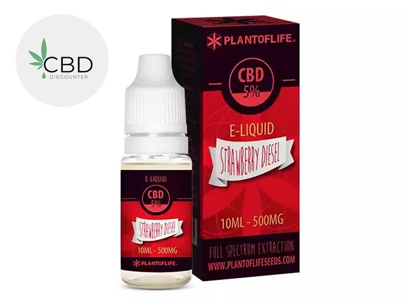 E-liquide CBD E-liquide Strawberry Haze CBD (100mg) Plantoflife