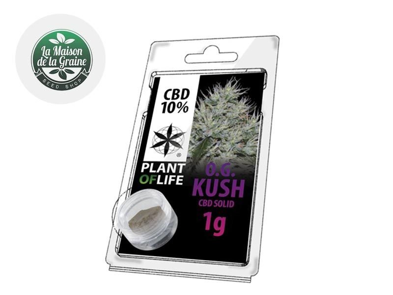 Haschich CBD Pollen OG Kush CBD 10% Plantoflife