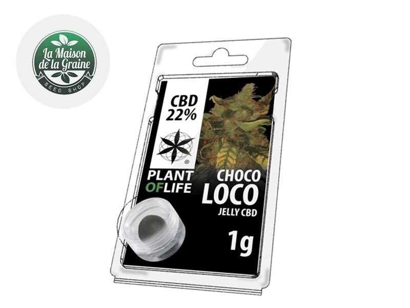 Haschich CBD Résine Chocoloco CBD 22% Plantoflife