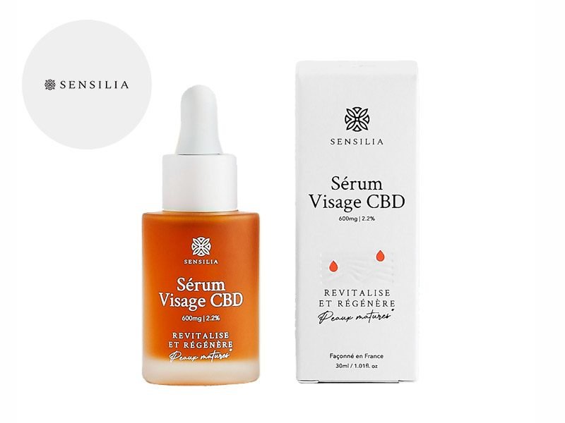 Crème CBD Sérum CBD Régénérant Visage Sensilia