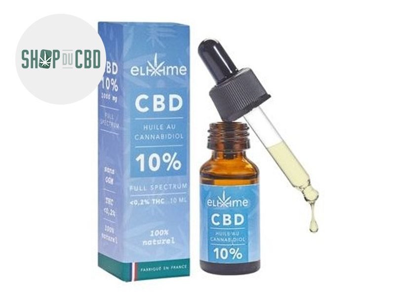Huile CBD Huile CBD 10% bio Shop du CBD