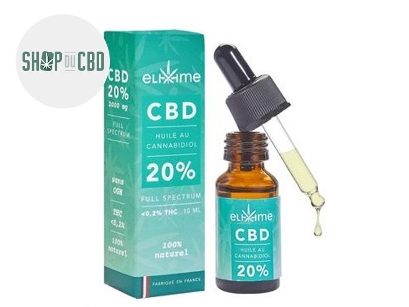 Huile CBD Huile CBD 20% bio Shop du CBD