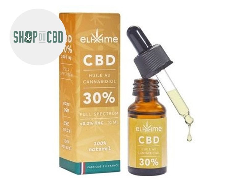 Huile CBD Huile CBD 30% bio Shop du CBD