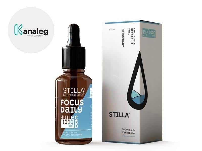 Huile CBD Huile CBD 10% bio (Romarin Cacao) Stilla