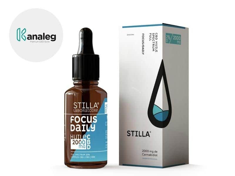 Huile CBD Huile CBD 20% bio (Romarin Cacao) Stilla