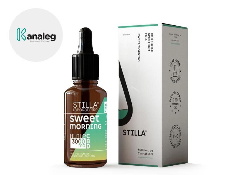 Huile CBD Huile CBD 30% bio (Vanille Poire) Stilla