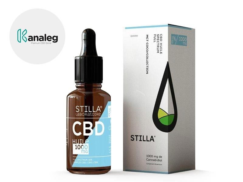 Huile CBD Huile MCT CBD 10% bio (Coco) Stilla