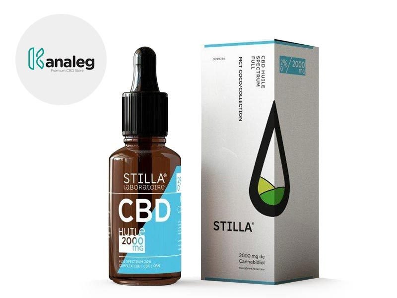 Huile CBD Huile MCT CBD 20% bio (Coco) Stilla