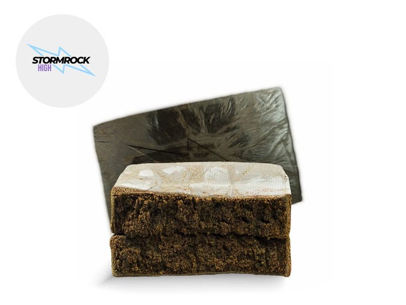 Haschich CBD Résine Charas THV+ Stormrock High