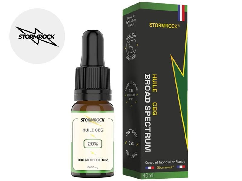 Huile CBD Huile CBG 20% bio Stormrock
