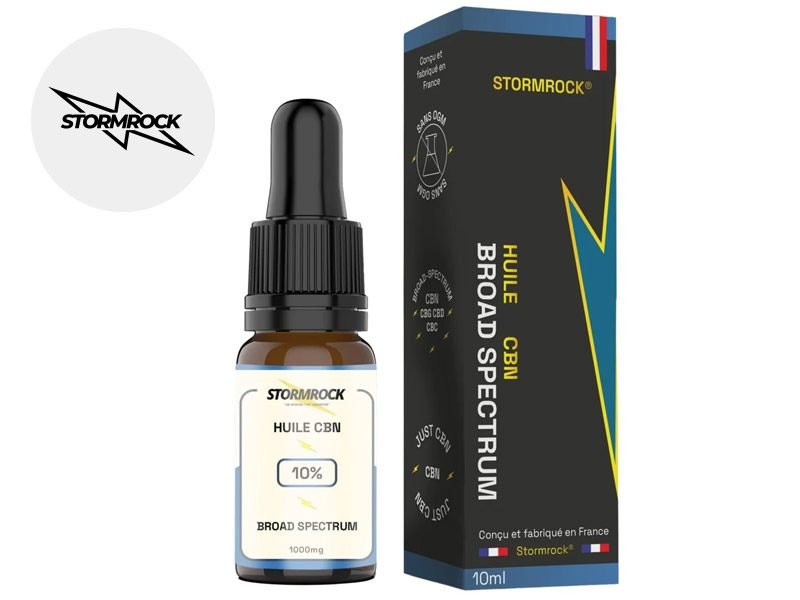 Huile CBD Huile CBN 10% bio Stormrock