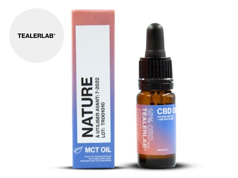 Huile CBD Huile CBD 15% bio TealerLab