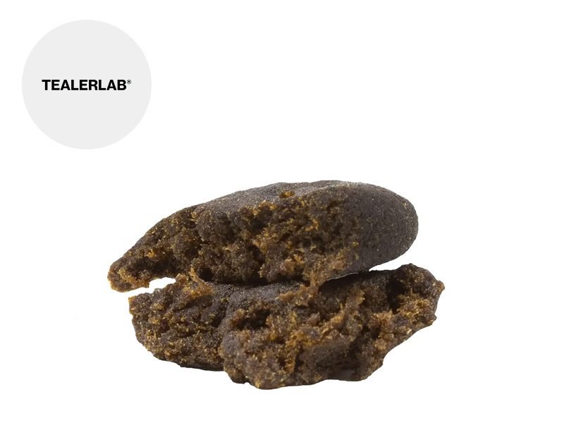 Haschich CBD Résine Black Mamba THC+ TealerLab