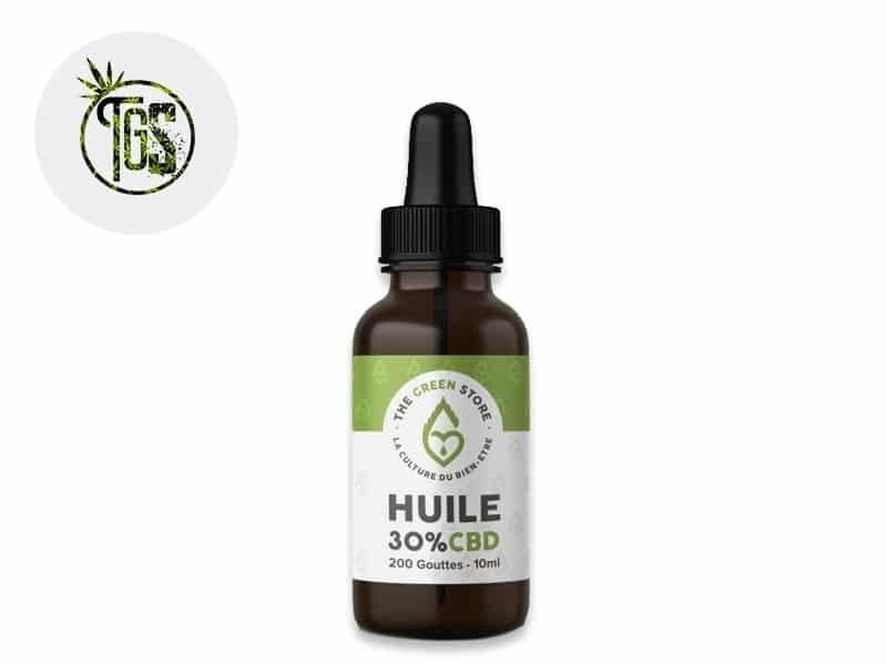 Huile CBD Huile CBD 30% bio The Green Store