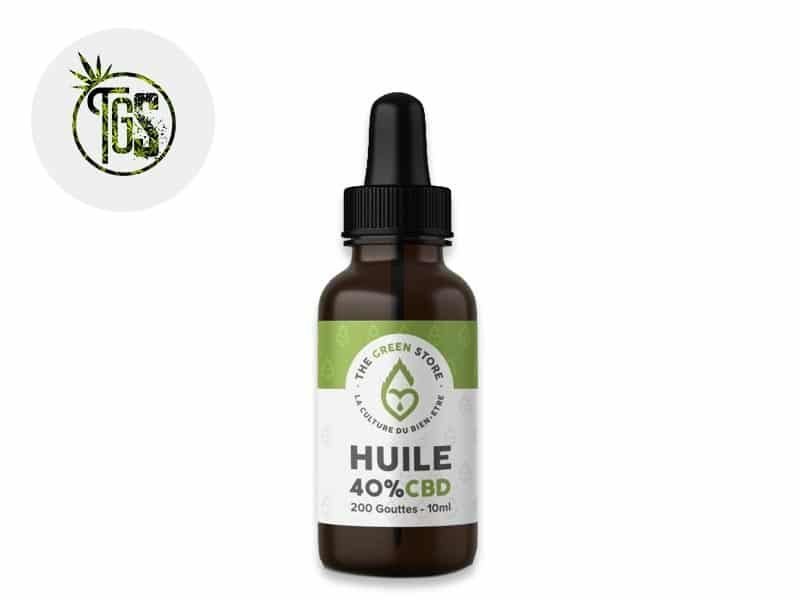 Huile CBD Huile CBD 40% bio The Green Store