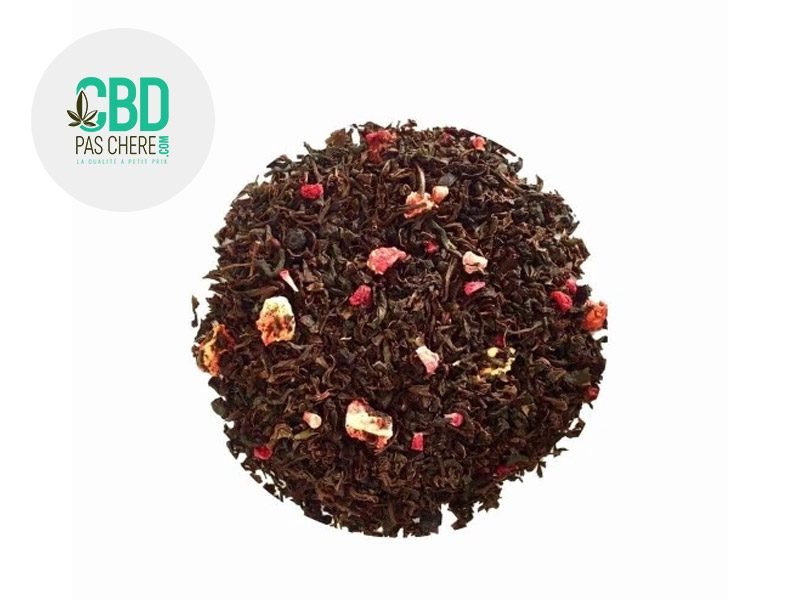 Infusion CBD Thé Noir au CBD CBD Pas Chère