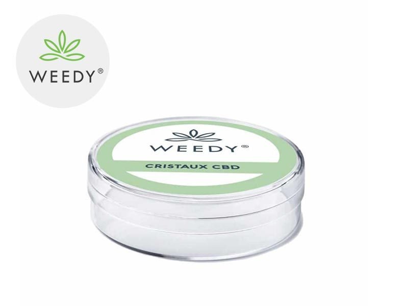 Cristaux CBD Cristaux CBD 99% Weedy