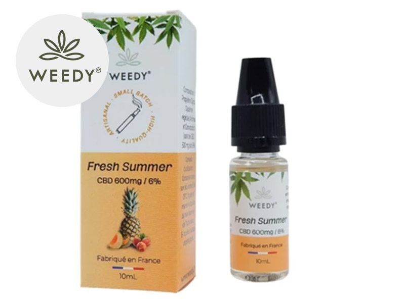 E-liquide CBD E-liquide Fresh Summer CBD (600mg) Weedy