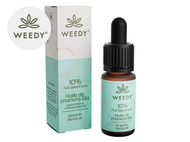 Huile CBD Huile CBD 10% bio Weedy