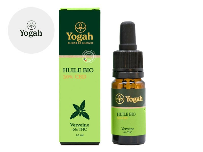 Huile CBD Huile CBD 30% bio (Verveine) Yogah