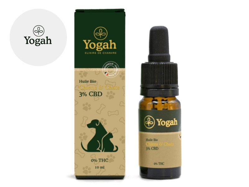 Huile CBD pour animaux Huile CBD Animal 5% Yogah