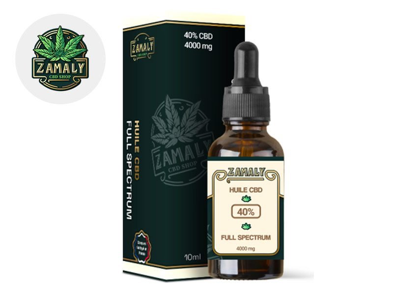 Huile CBD Huile CBD 40% bio Zamaly