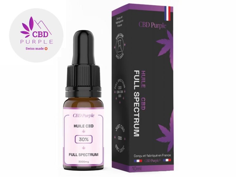 Huile CBD Huile CBD 30% bio CBD Purple