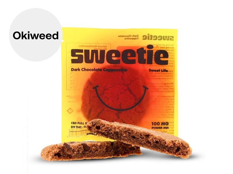 Cookies Dark Chocolate Cappuccino THC Sweetie