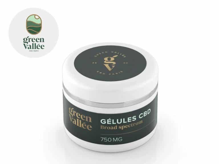 Capsules CBD Gélules CBD (750mg) Green Vallée