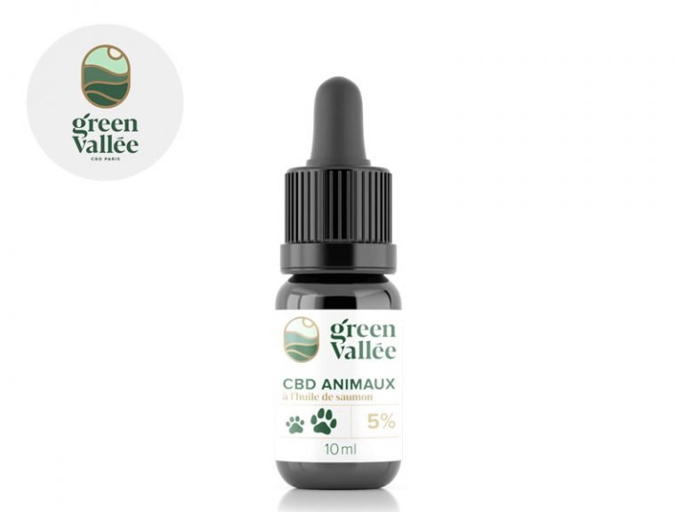 Huile CBD pour animaux Huile CBD Animal 5% Green Vallée