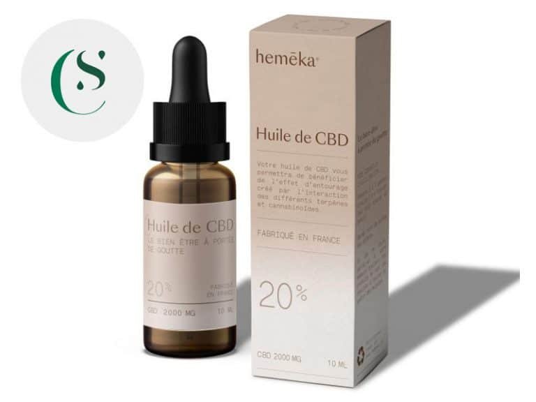 Huile CBD Huile CBD 20% bio Hemēka