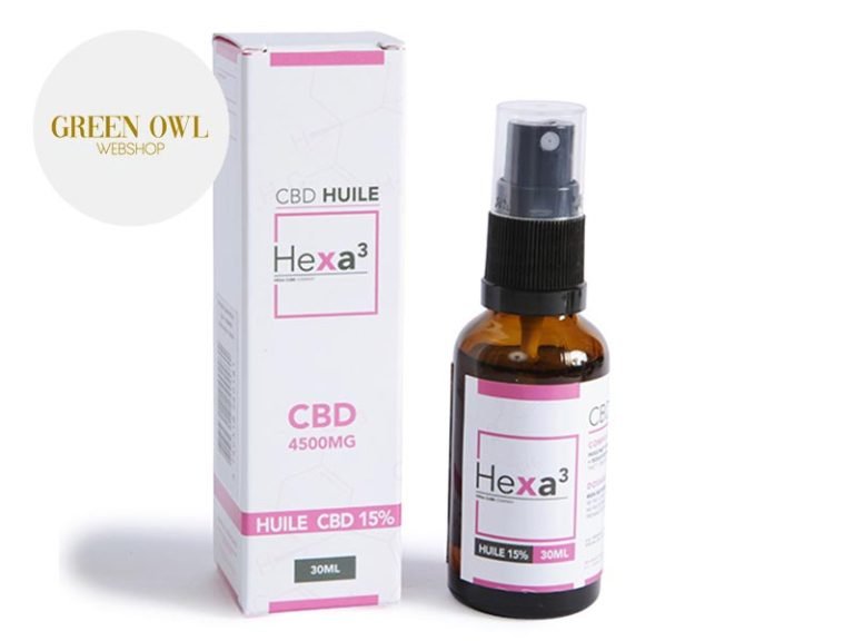 Huile CBD Huile MCT CBD 15% bio 30ml Hexacube