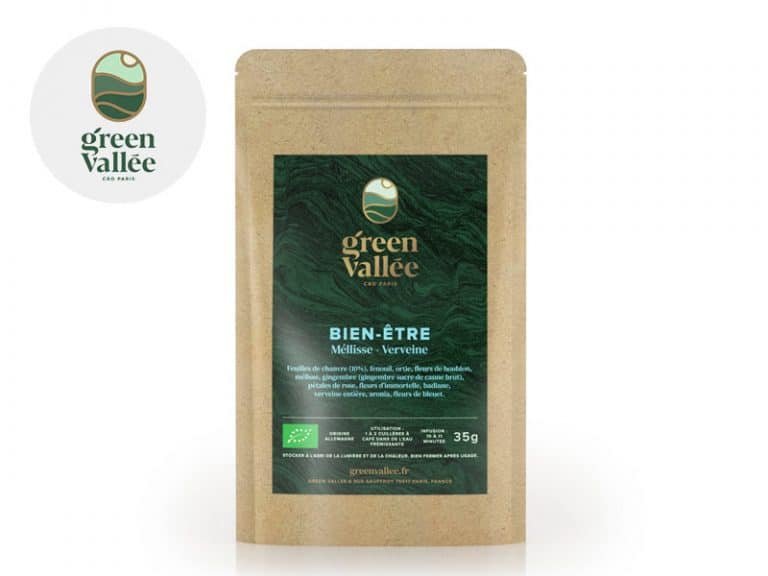 Infusion CBD Infusion CBD Bien-être Green Vallée