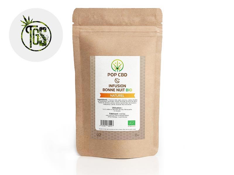Infusion CBD Bonne Nuit Bio Pop CBD