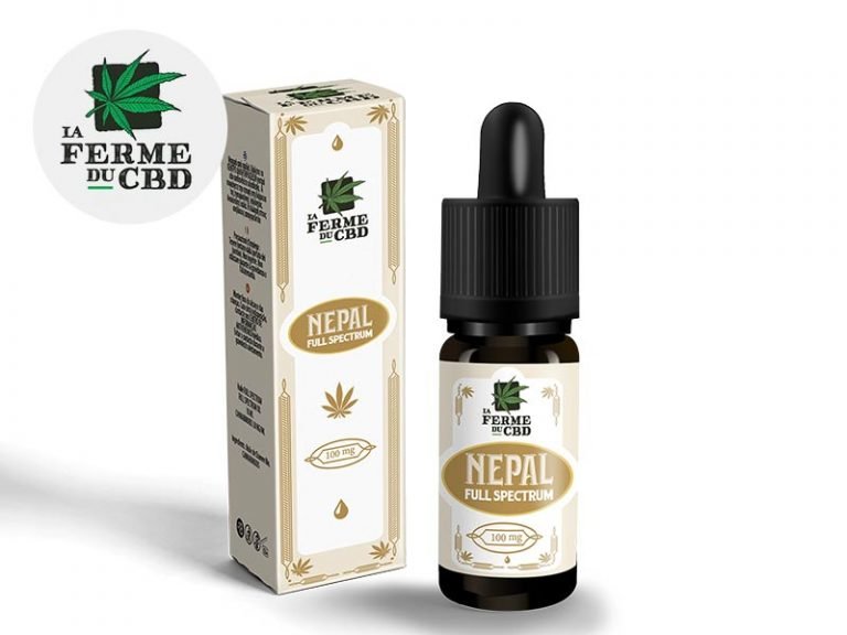 E-liquide CBD E-liquide Nepal CBD (100mg) La Ferme Du Cbd