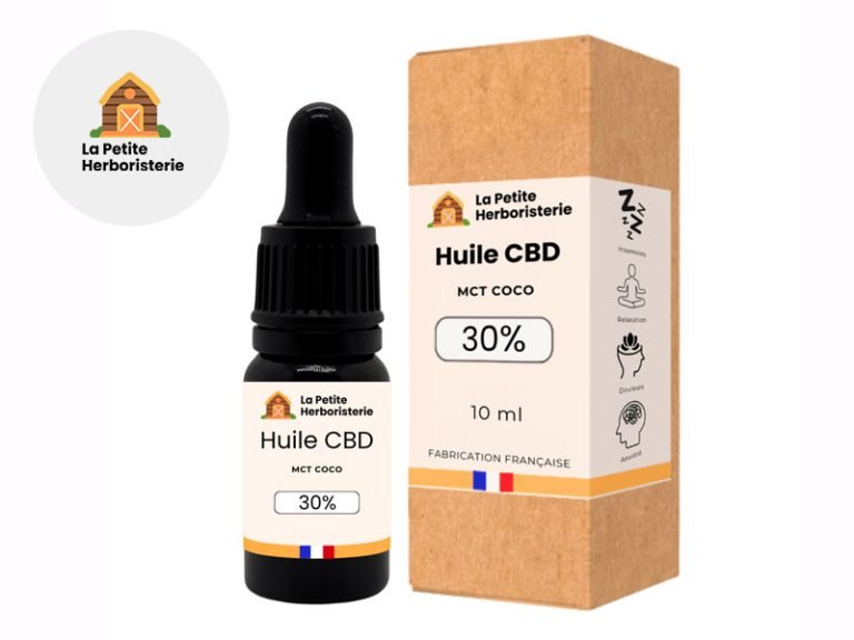 Huile CBD Huile CBD 30% bio La Petite Herboristerie