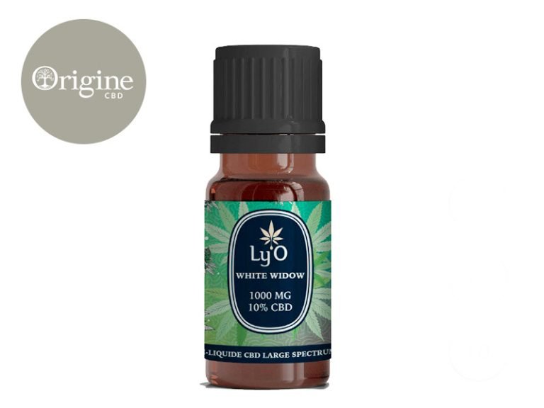 E-liquide CBD E-Liquide White Widow CBD (Sans THC) (1000mg) Ly'O