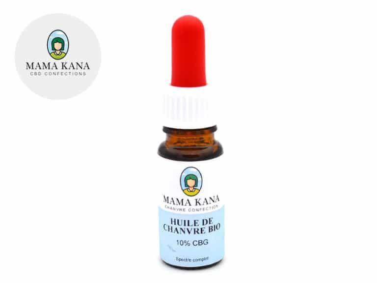 Huile CBD Huile CBG 10% bio Mama Kana