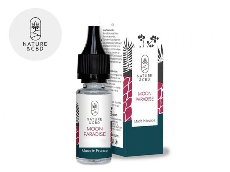 E-liquide CBD E-liquide Moon Paradise CBD (300mg) Nature et CBD