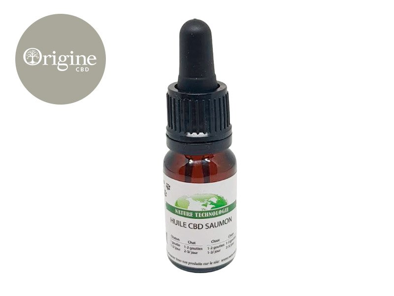 Huile CBD pour animaux Huile CBD Animal 2.5% Nature technologie