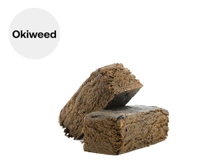Haschich CBD Hash Black Afghan CBD+ Okiweed